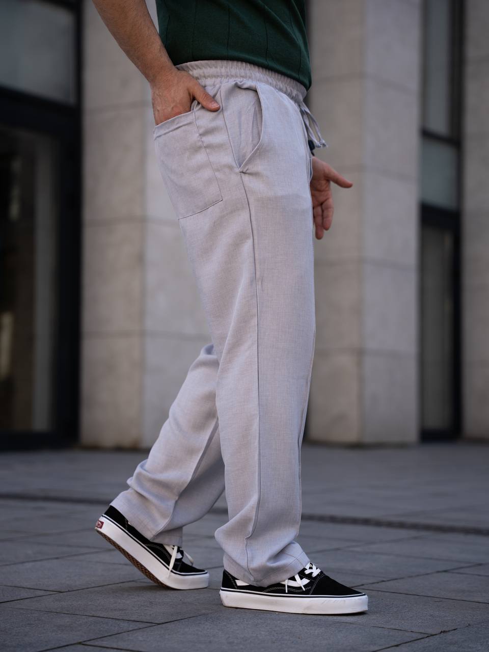 Çımalı Keten Baggy